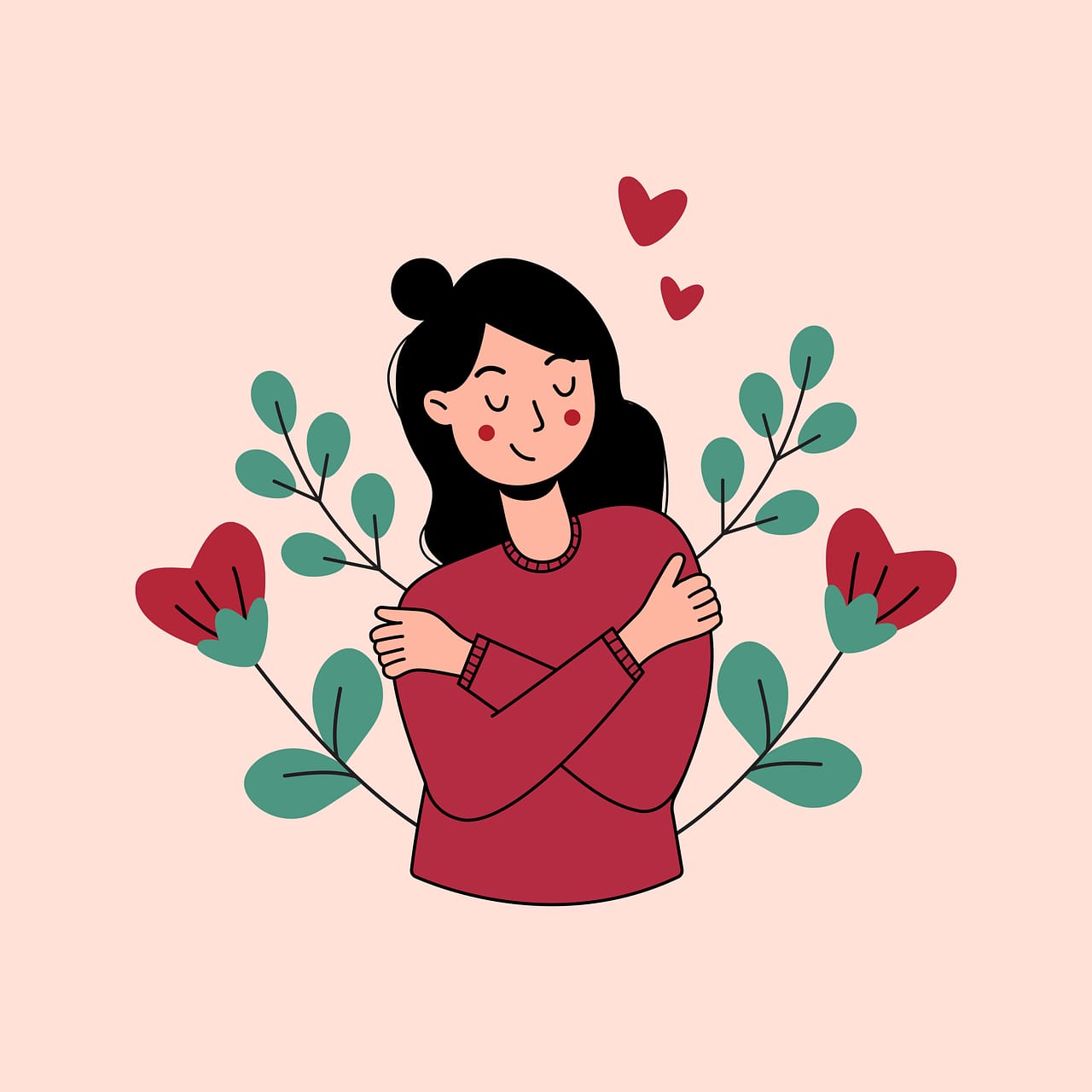 Vrouw - Emotie en Positiviteit