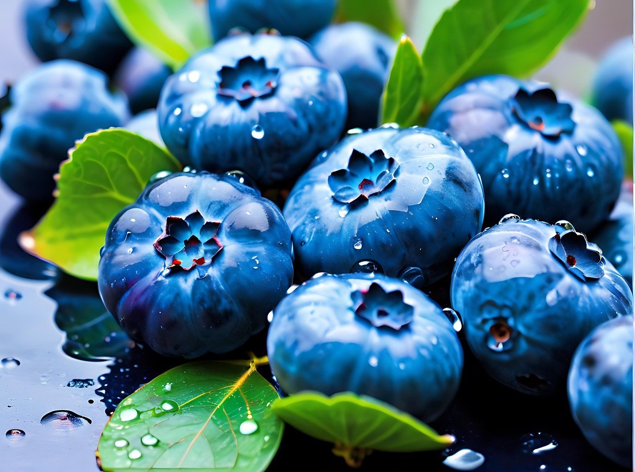 Blauwe Bessen - Zesde Chakra de kleur Indigo