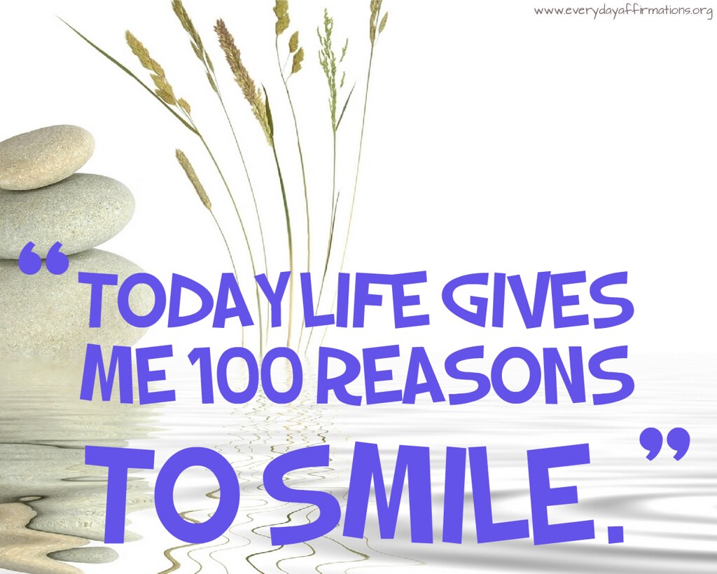 Positieve Affirmatie - Lach en Geluk