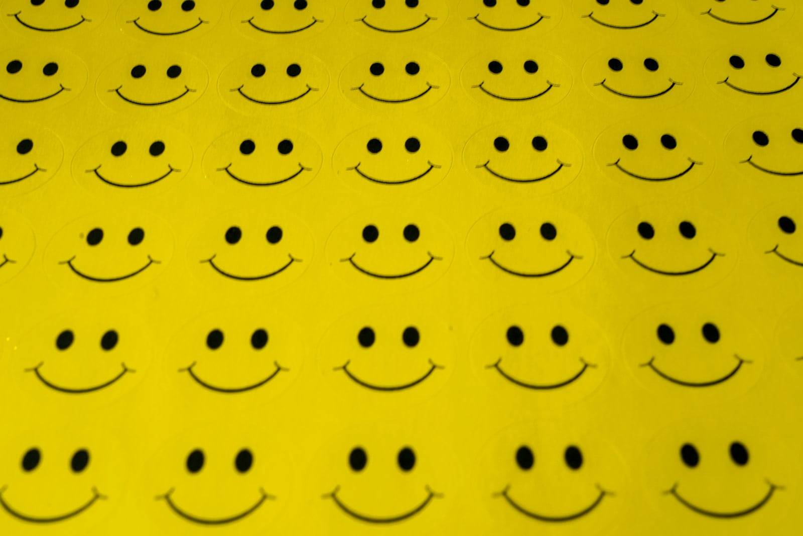 Gele Smileys - Positiviteit Derde Chakra